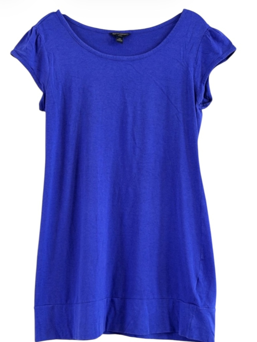 Banana Republic Royal Blue Pima Cotton Modal Drop Waist Dress Tunic PM